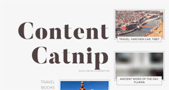 Desktop Screenshot of contentcatnip.com